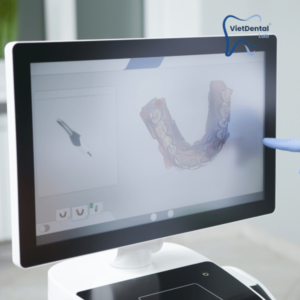 B2B outsourcing for dental bridge CAD design utilizing Exocad and 3Shape software